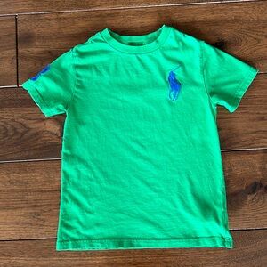 Polo by Ralph Lauren Big Pony Cotton Jersey Tee size 7.